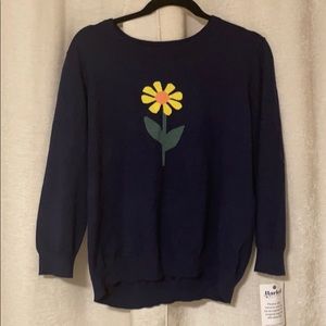 Harkel flower sweater, US 14